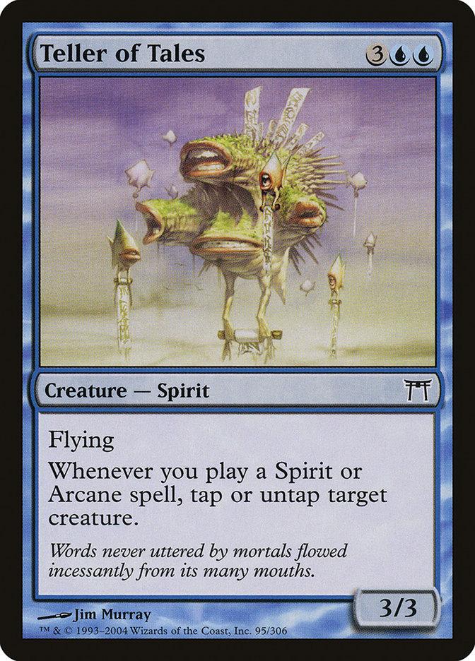 MTG Card Title: Teller of Tales CHK/95