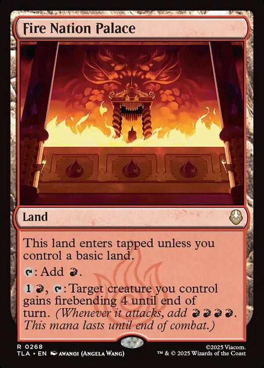 MTG Card Title: Fire Nation Palace TLA/268