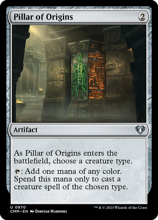 MTG Card Title: Pillar of Origins CMM/970