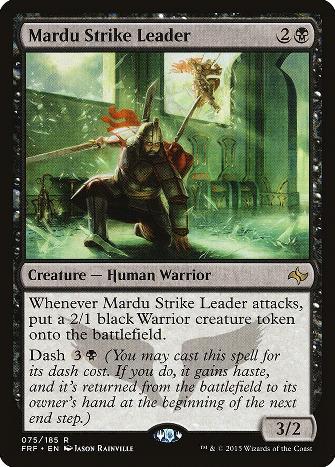MTG Card Title: Mardu Strike Leader FRF/75