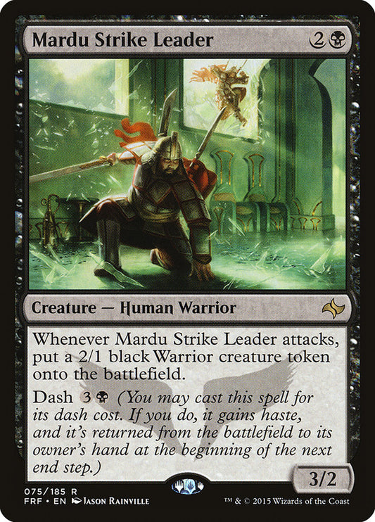 MTG Card Title: Mardu Strike Leader FRF/75
