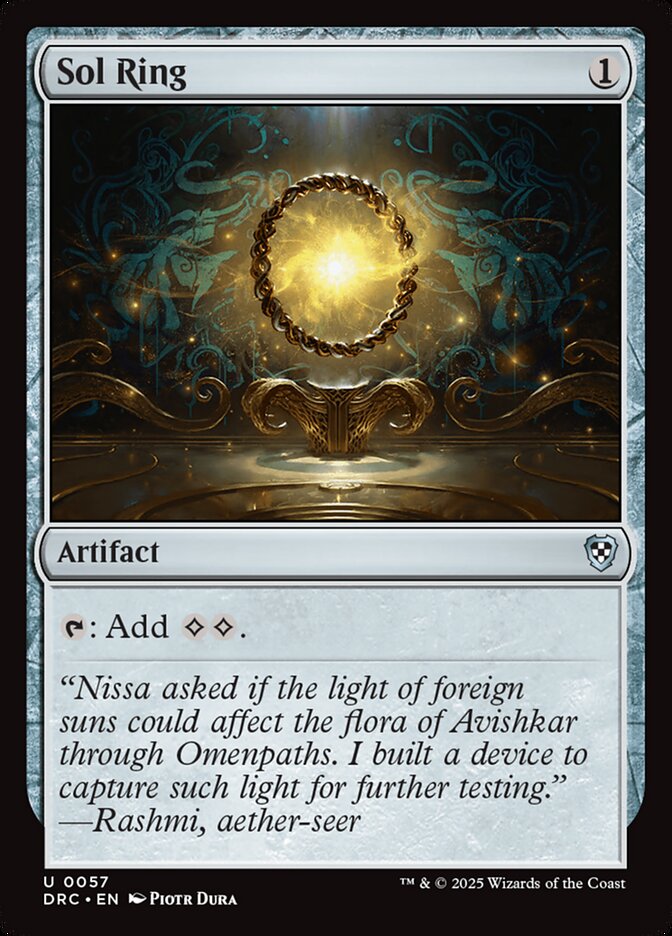 MTG Card Title: Sol Ring DRC/57