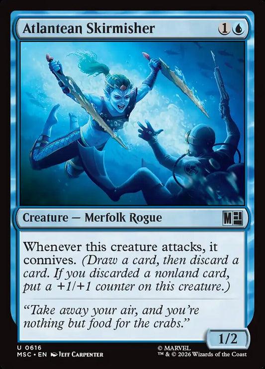 MTG Card Title: Atlantean Skirmisher MSC/616