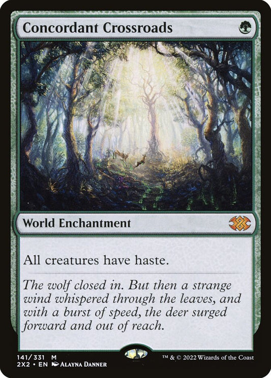 MTG Card Title: Concordant Crossroads 2X2/141