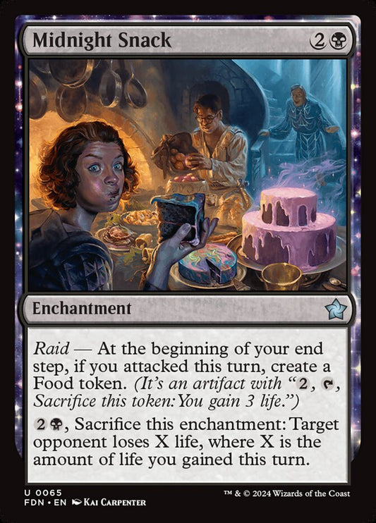 MTG Card Title: Midnight Snack FDN/65