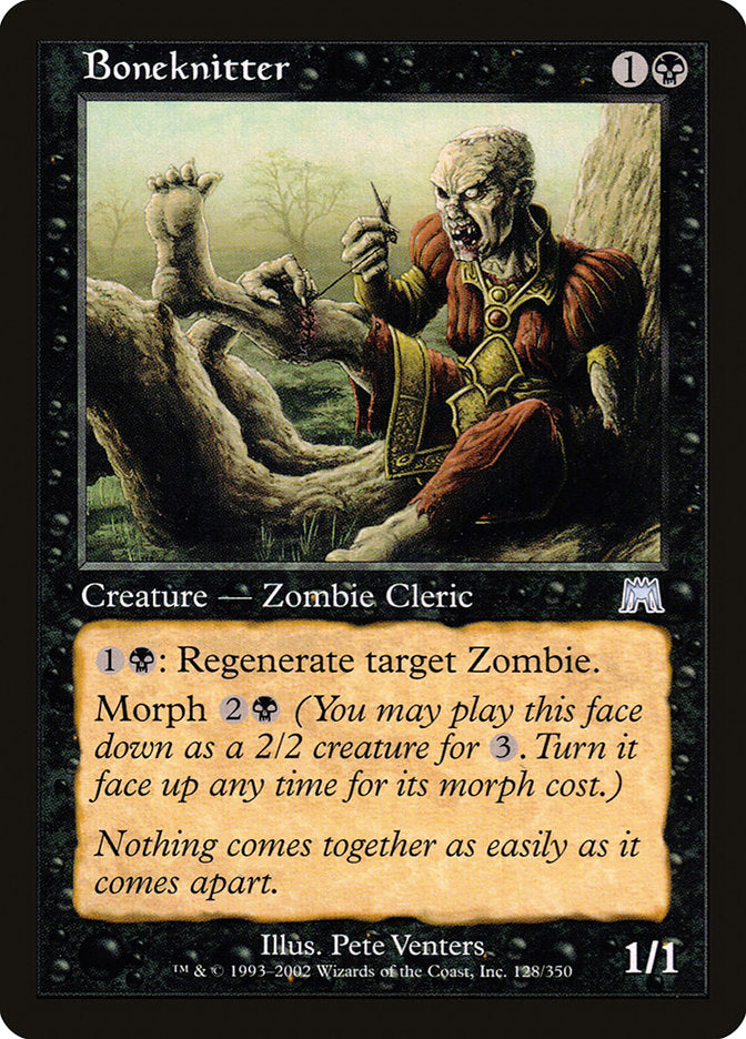 MTG Card Title: Boneknitter ONS/128