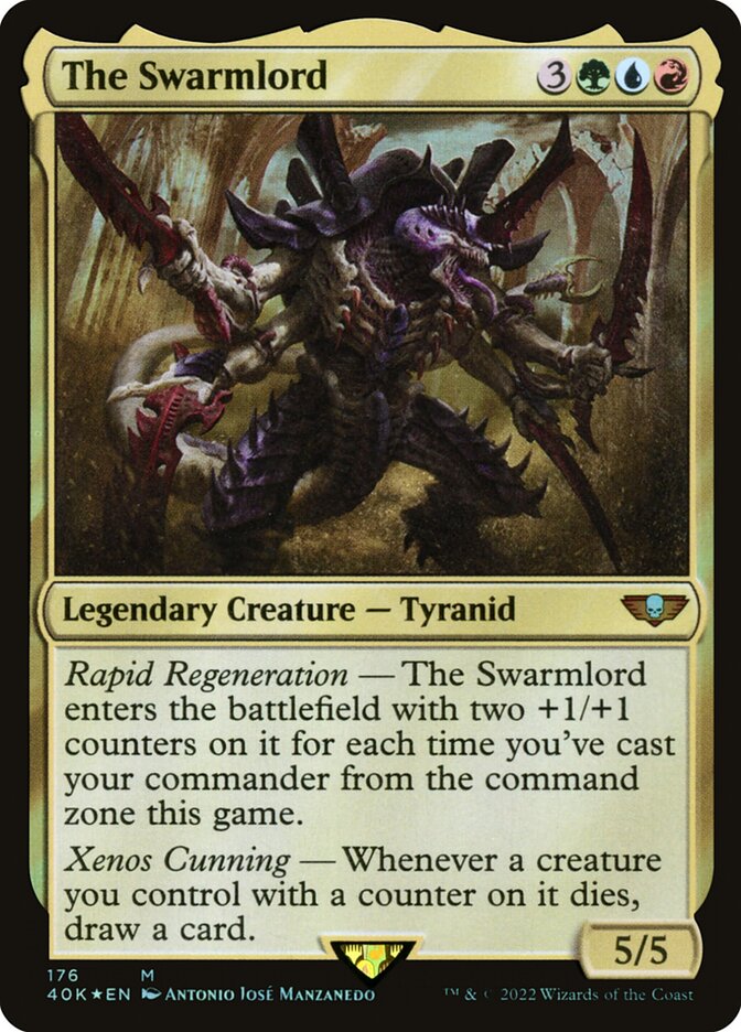MTG Card Title: The Swarmlord 40K/176