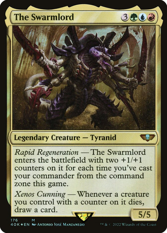 MTG Card Title: The Swarmlord 40K/176