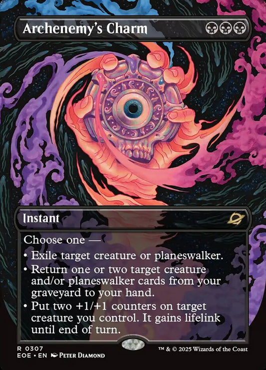MTG Card Title: Archenemy's Charm EOE/307