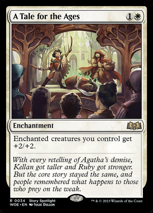 MTG Card Title: A Tale for the Ages WOE/34