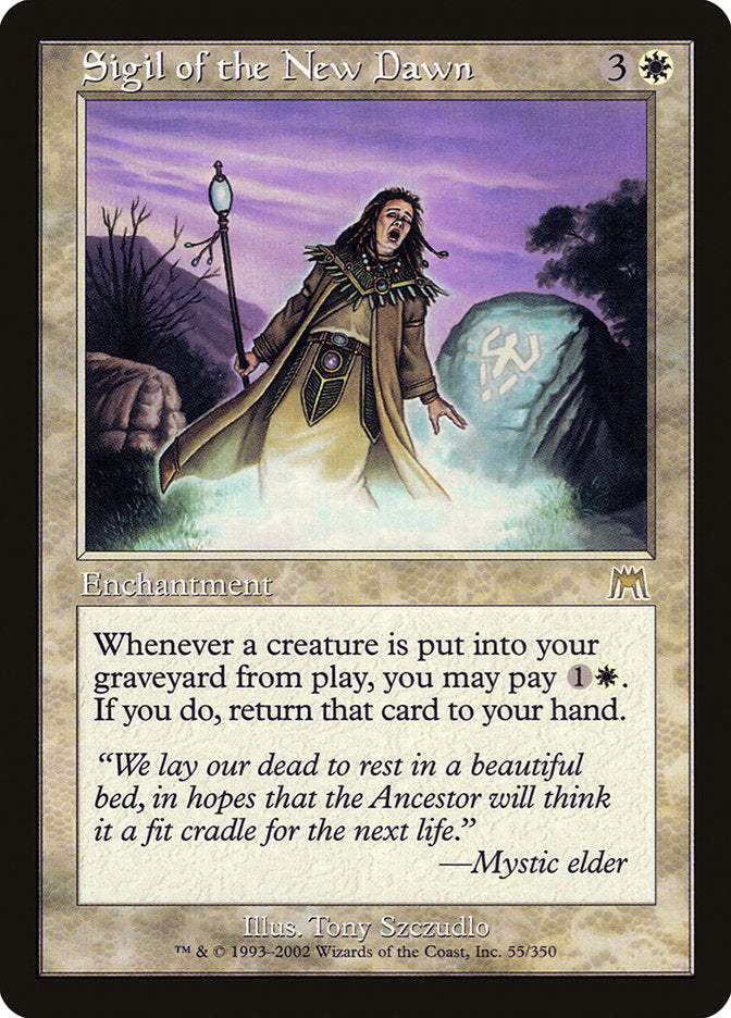 MTG Card Title: Sigil of the New Dawn ONS/55