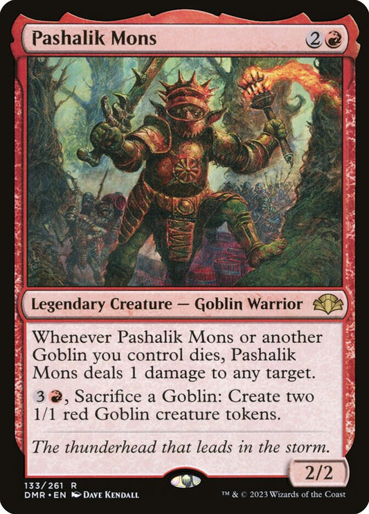 MTG Card Title: Pashalik Mons DMR/133