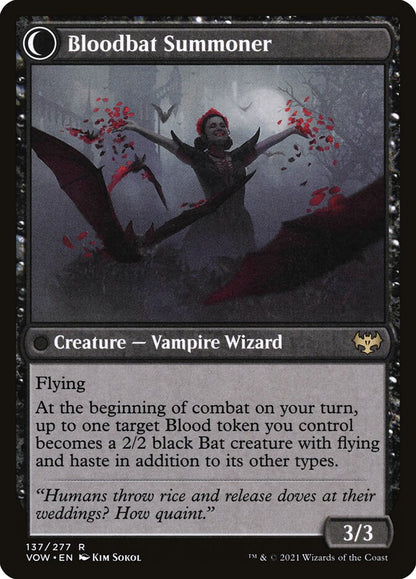 Voldaren Bloodcaster // Bloodbat Summoner VOW/137