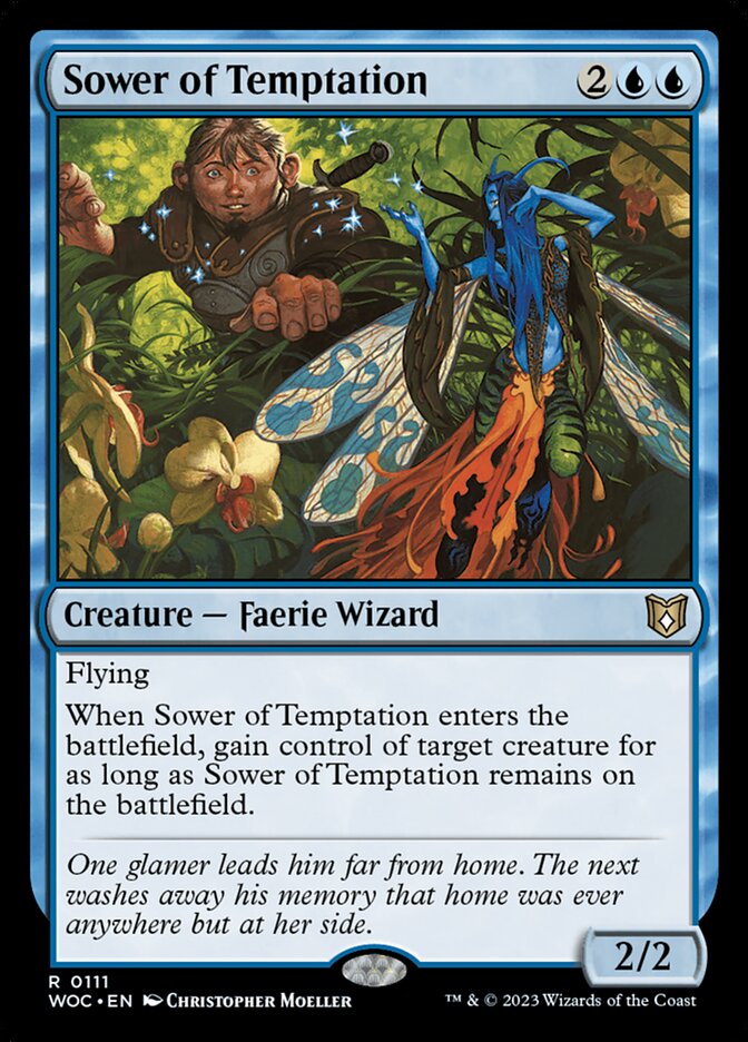 MTG Card Title: Sower of Temptation WOC/111