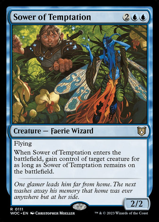 MTG Card Title: Sower of Temptation WOC/111