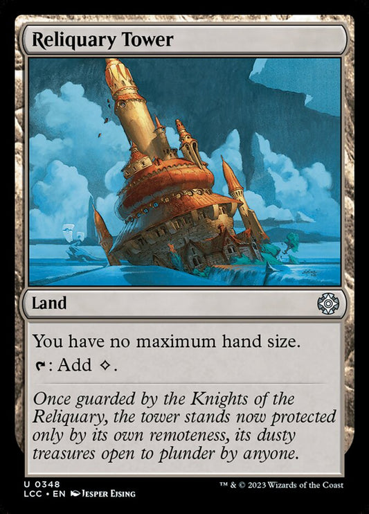 MTG Card Title: Reliquary Tower LCC/348