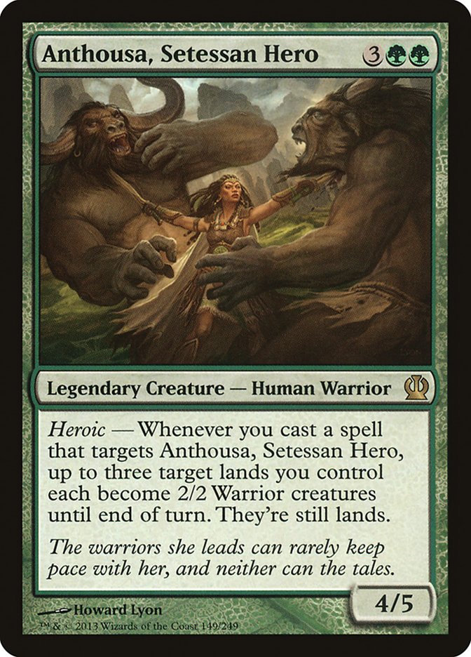 MTG Card Title: Anthousa, Setessan Hero THS/149