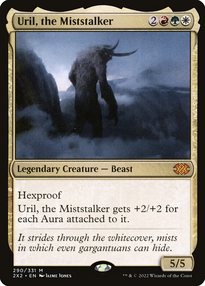 MTG Card Title: Uril, the Miststalker 2X2/290