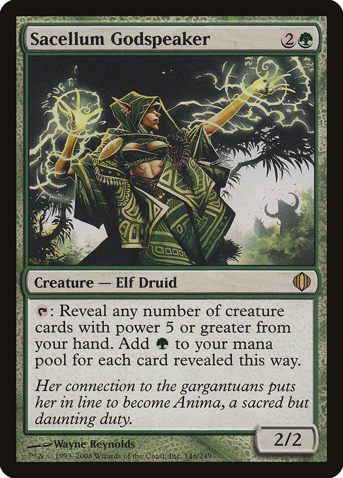 MTG Card Title: Sacellum Godspeaker ALA/146