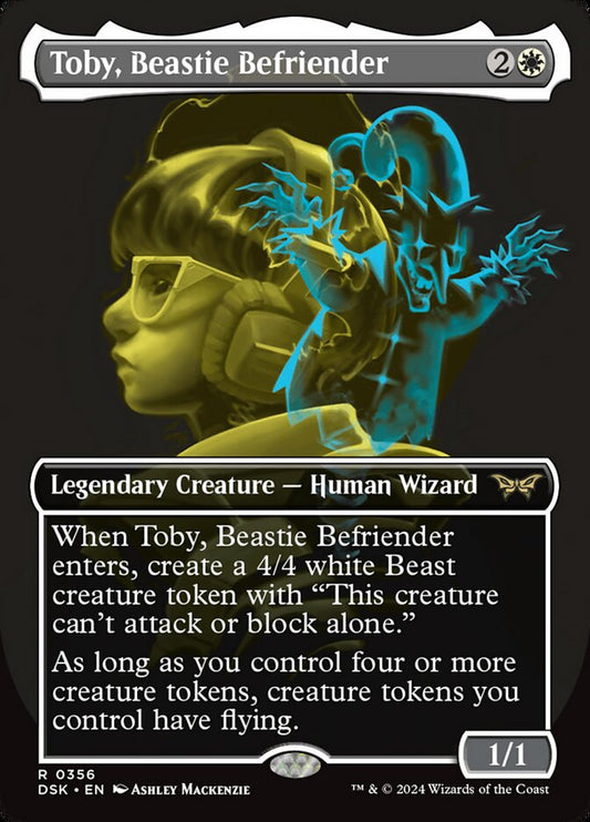 MTG Card Title: Toby, Beastie Befriender DSK/356
