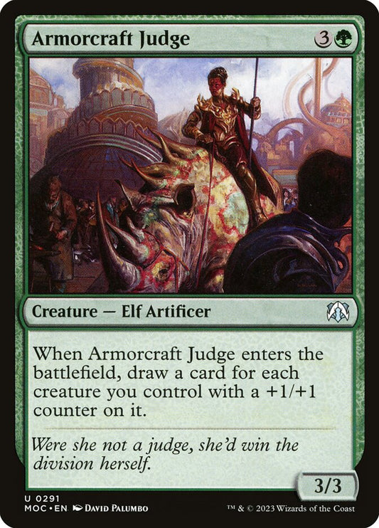 MTG Card Title: Armorcraft Judge MOC/291
