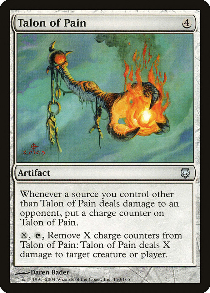 MTG Card Title: Talon of Pain DST/150