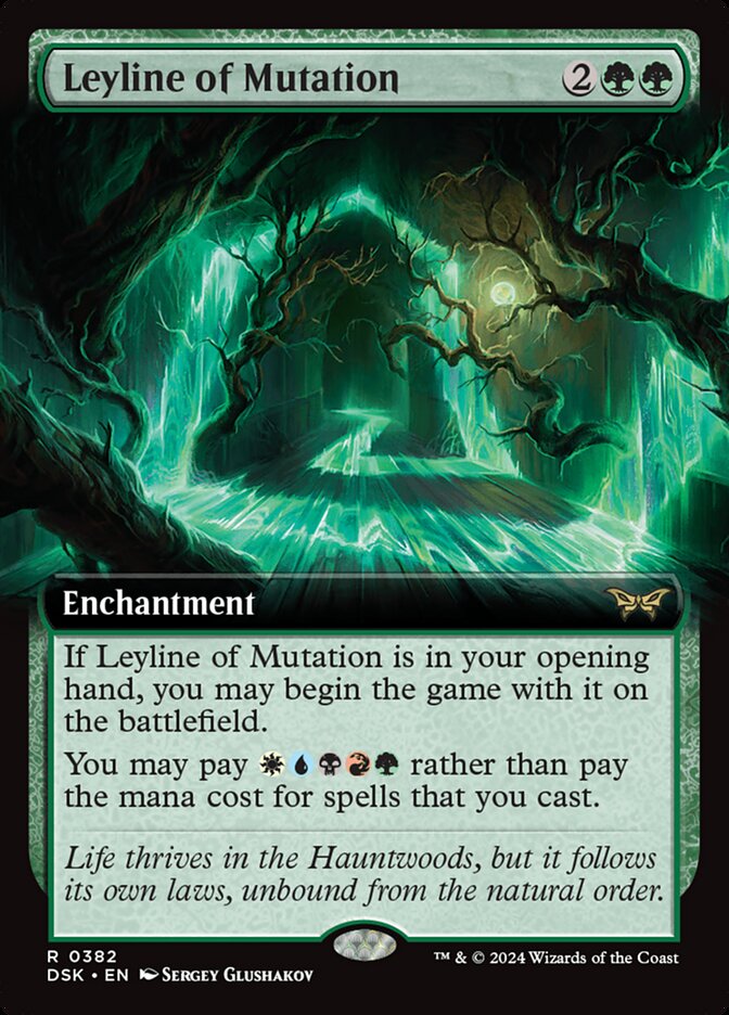 MTG Card Title: Leyline of Mutation DSK/382