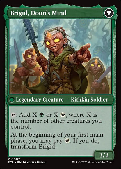 Brigid, Clachan's Heart // Brigid, Doun's Mind ECL/7