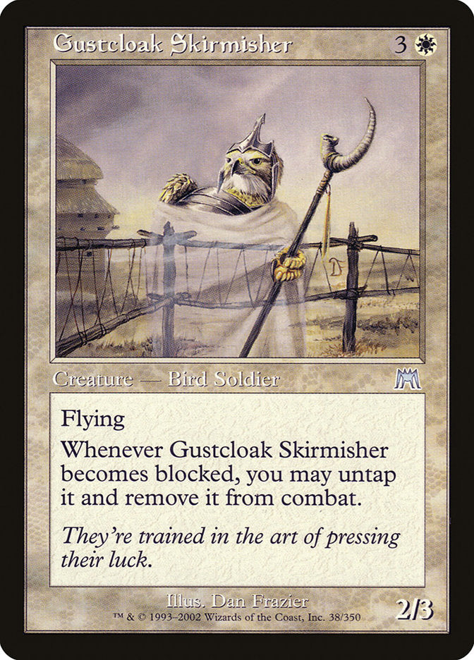 MTG Card Title: Gustcloak Skirmisher ONS/38