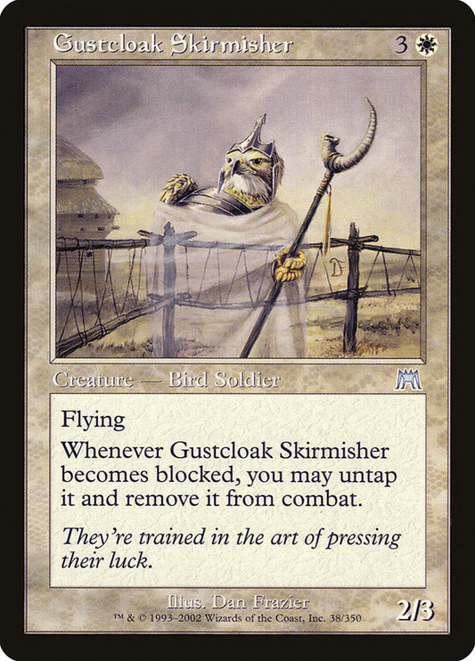 MTG Card Title: Gustcloak Skirmisher ONS/38