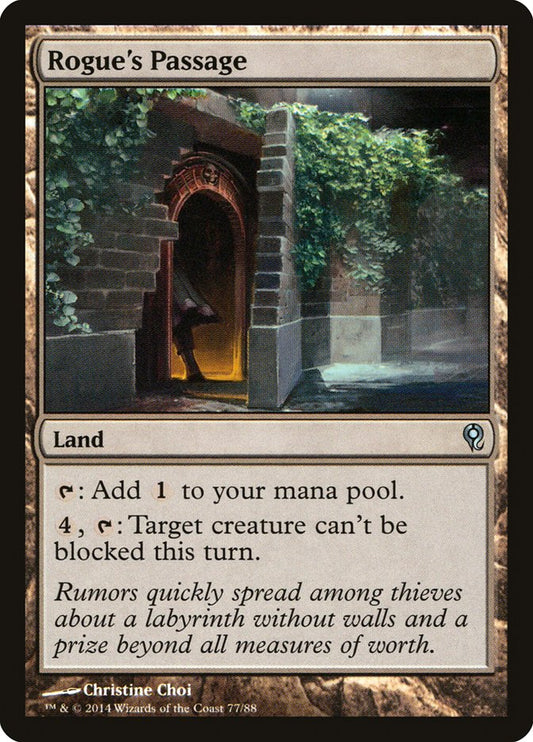 MTG Card Title: Rogue's Passage DDM/77
