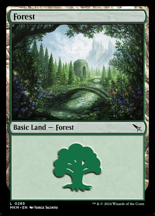MTG Card Title: Forest MKM/285