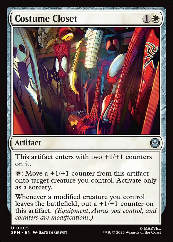 MTG Card Title: Costume Closet SPM/5