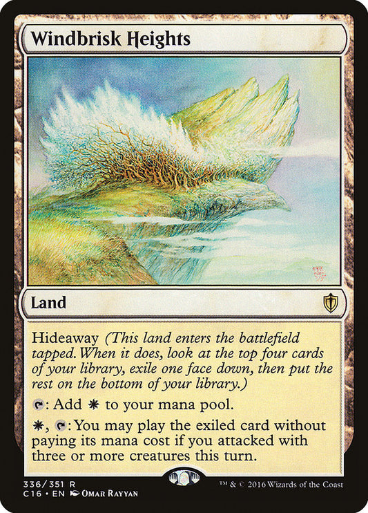 MTG Card Title: Windbrisk Heights C16/336