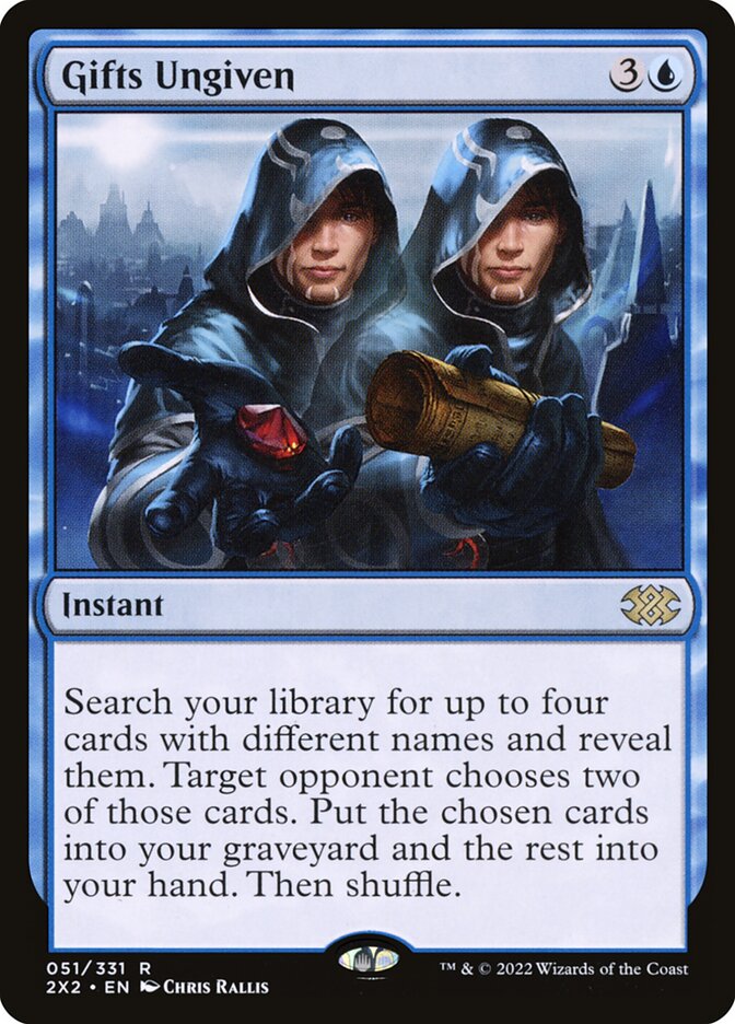 MTG Card Title: Gifts Ungiven 2X2/51