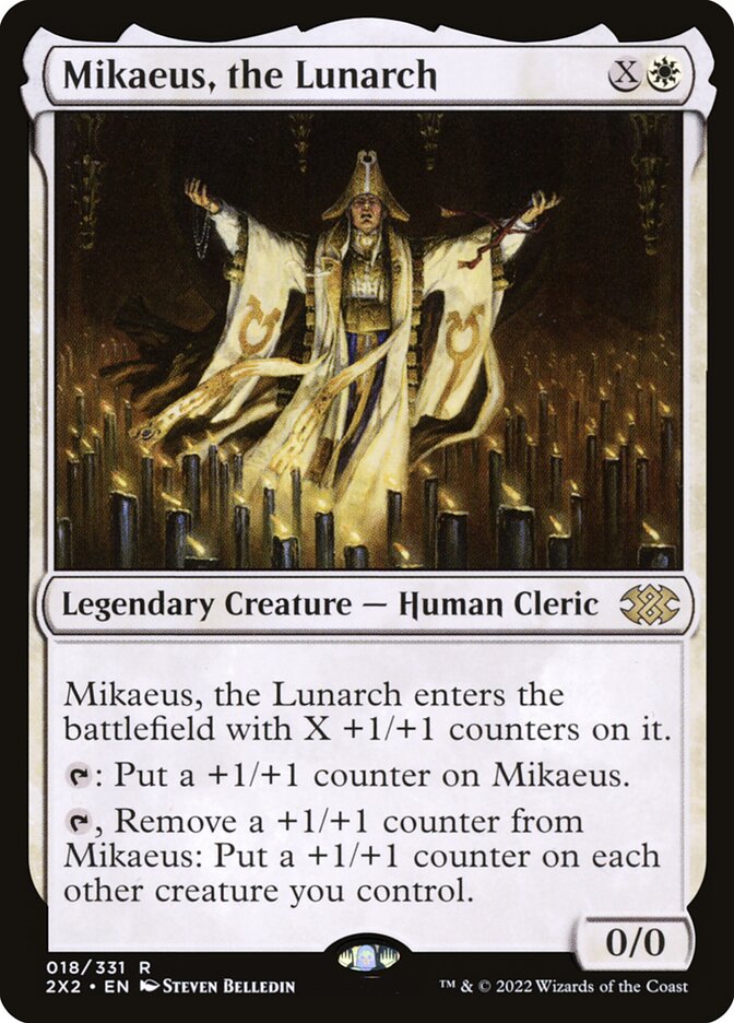MTG Card Title: Mikaeus, the Lunarch 2X2/18