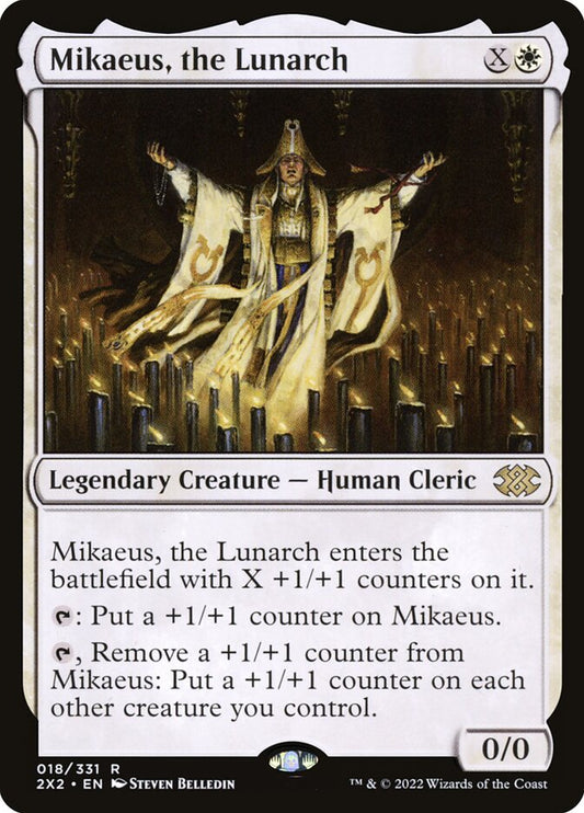 MTG Card Title: Mikaeus, the Lunarch 2X2/18