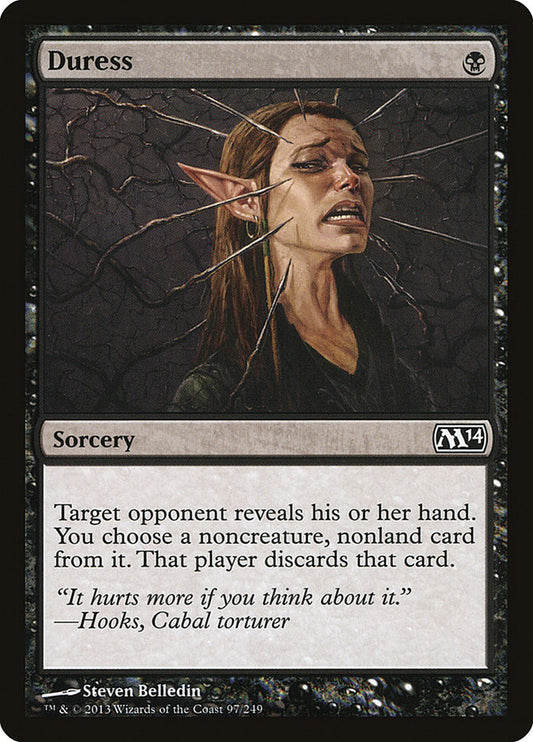 MTG Card Title: Duress M14/97