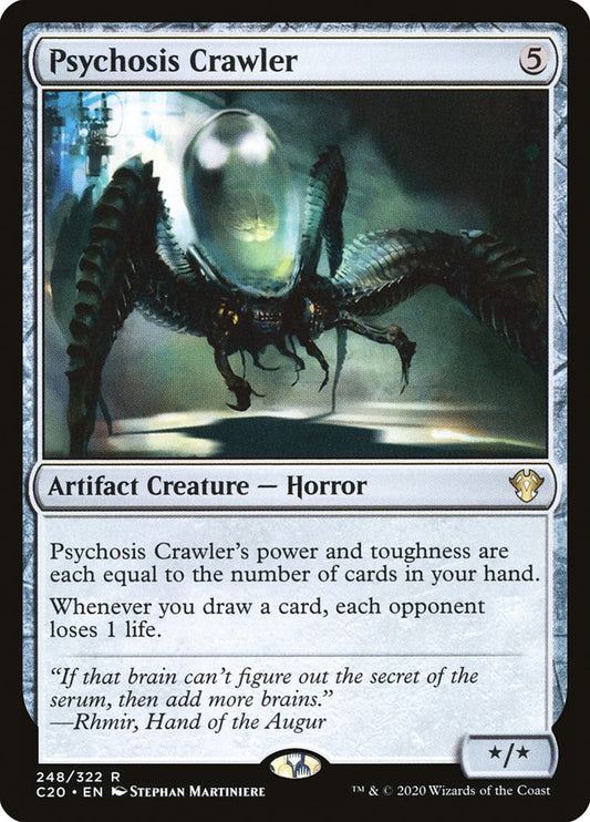 MTG Card Title: Psychosis Crawler C20/248