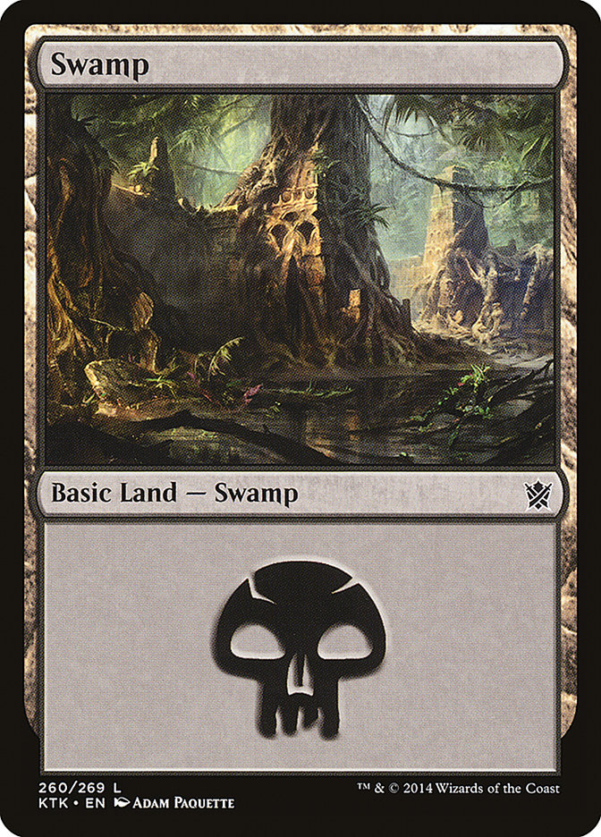 MTG Card Title: Swamp KTK/260
