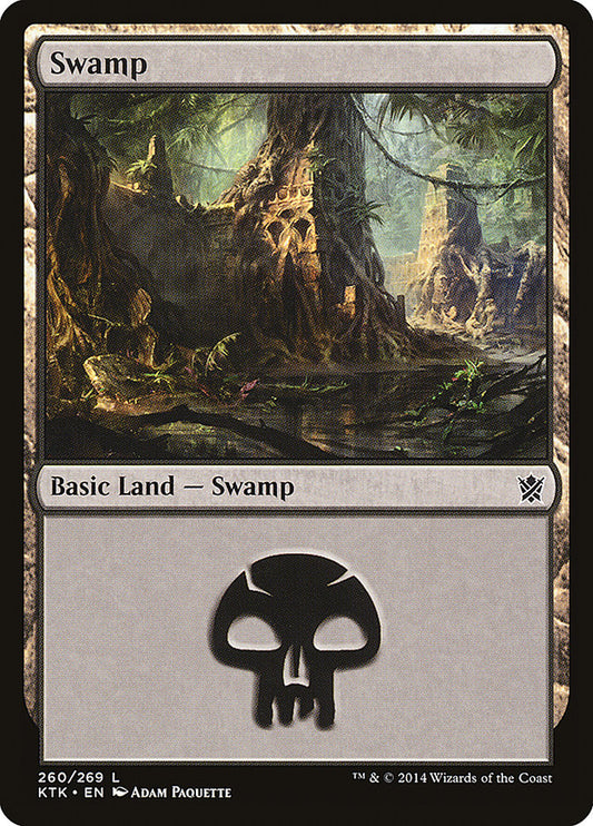 MTG Card Title: Swamp KTK/260