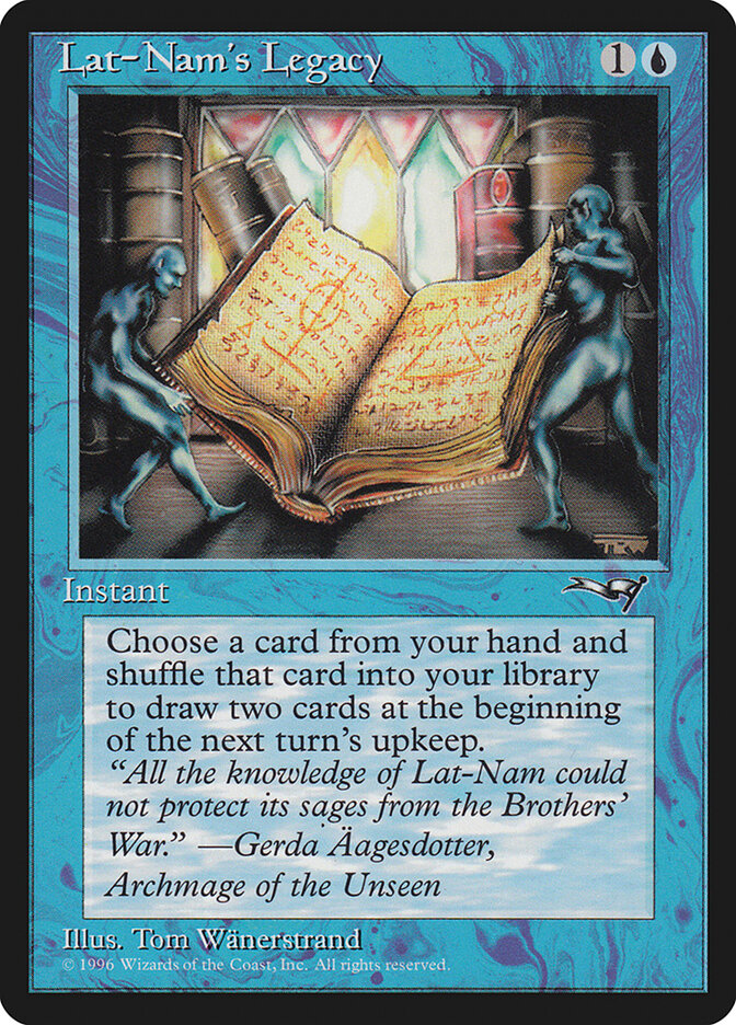 MTG Card Title: Lat-Nam's Legacy ALL/30b