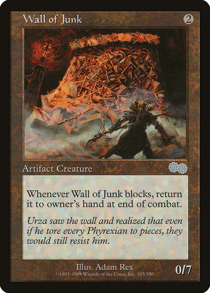 MTG Card Title: Wall of Junk USG/315