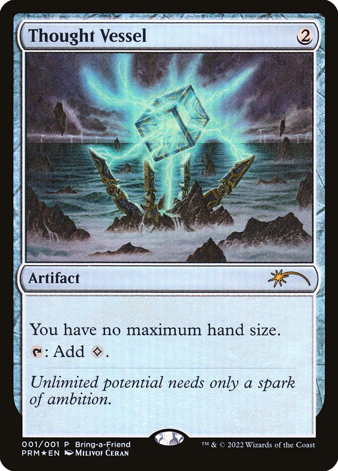 MTG Card Title: Thought Vessel PLG22/2