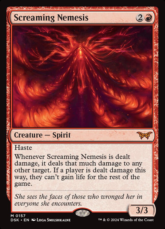 MTG Card Title: Screaming Nemesis DSK/157