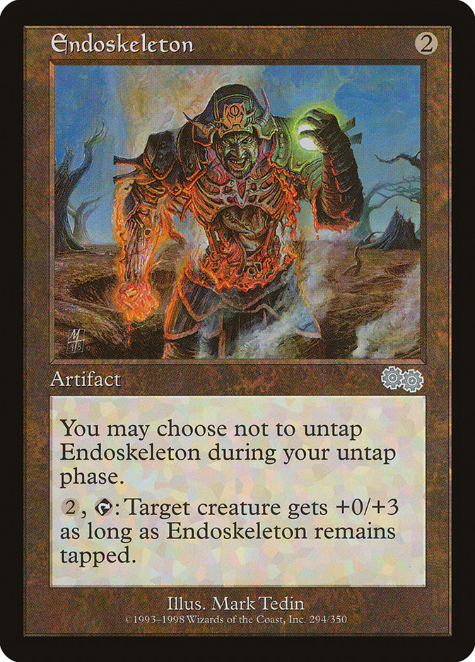MTG Card Title: Endoskeleton USG/294