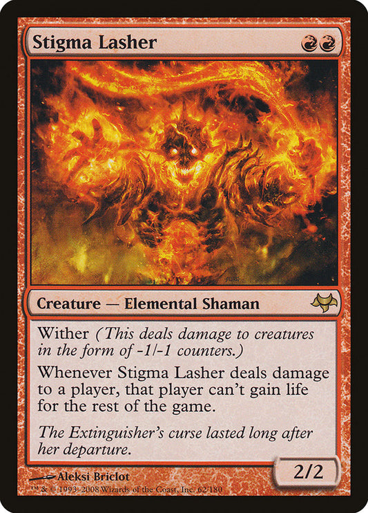 MTG Card Title: Stigma Lasher EVE/62