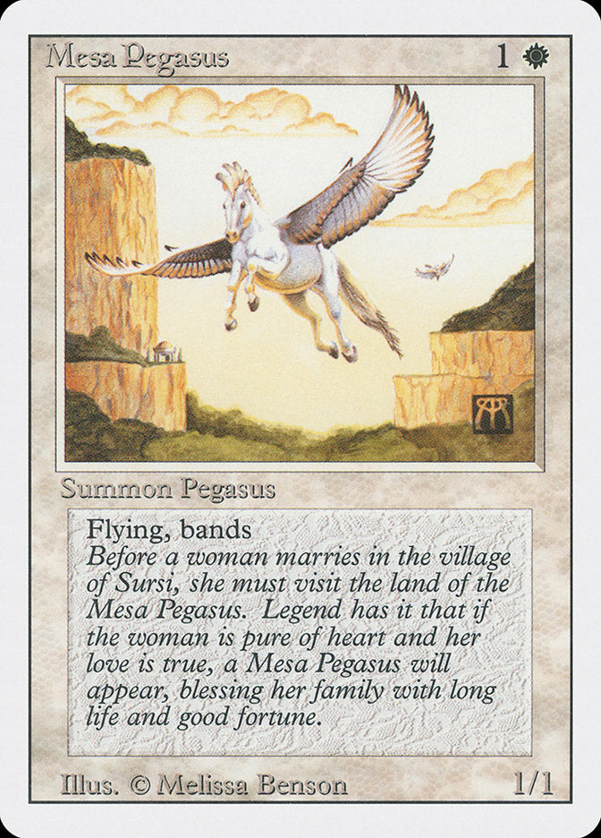 MTG Card Title: Mesa Pegasus 3ED/28