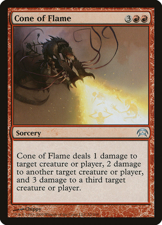 MTG Card Title: Cone of Flame HOP/52