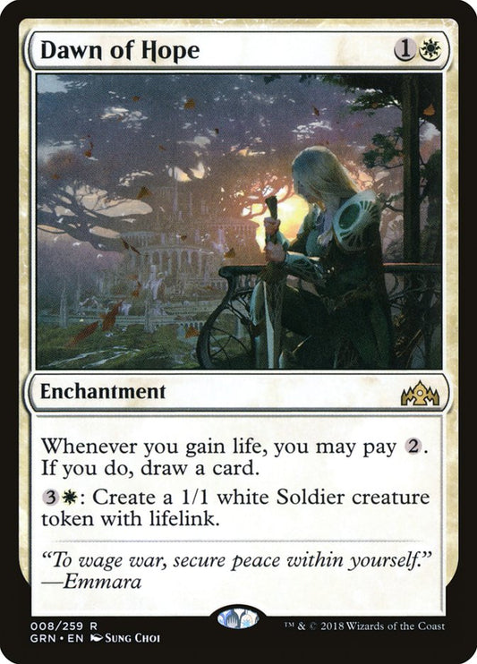 MTG Card Title: Dawn of Hope GRN/8